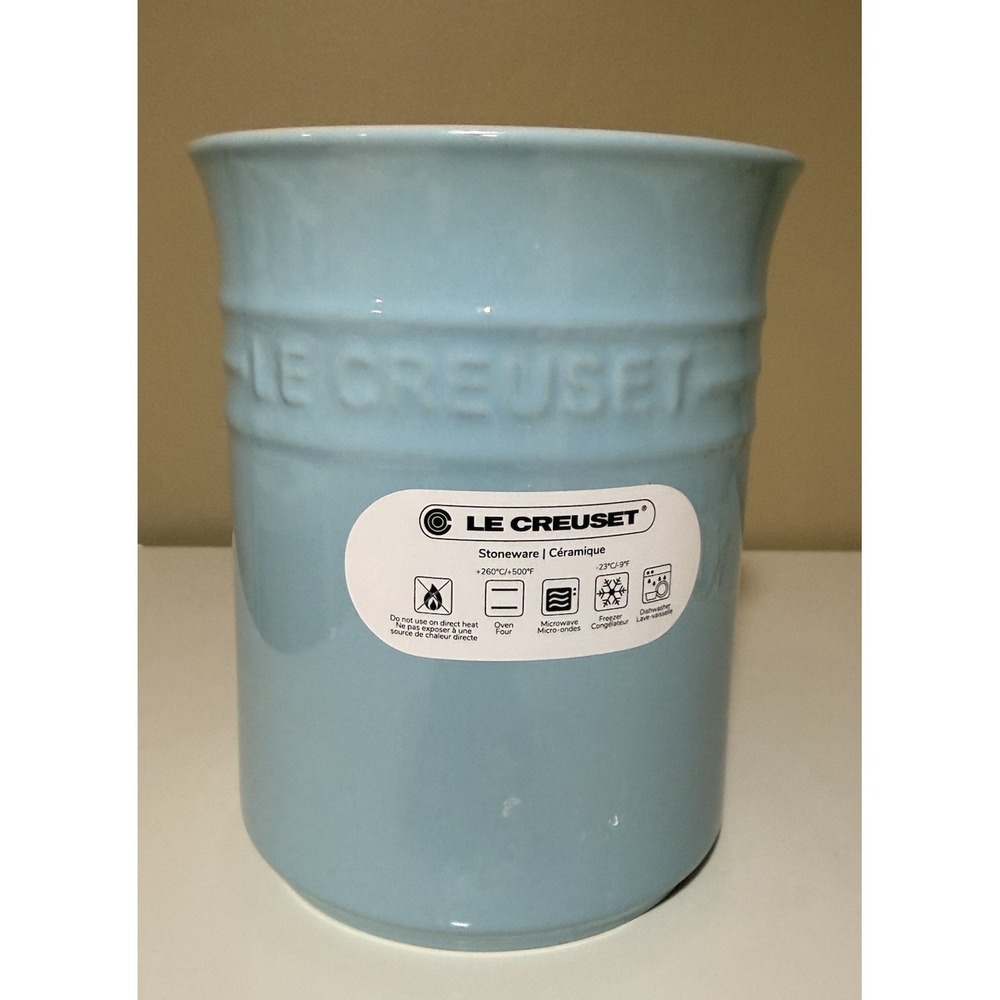 Le Creuset Utensil Crock Sky Blue 1 L New